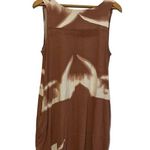 MarlaWynne Brown snd Cream Midi Dress Size Small. Photo 1
