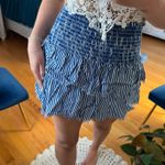 Aerie  Striped Skirt Ruffle Photo 0