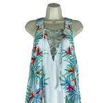 Show Me Your Mumu  Daryn Palm Party Lace Up Mini Dress Size S Photo 5