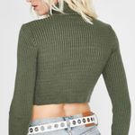 Dolls Kill Peep The Scene Cropped Sweater Photo 1