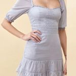 Reformation Paxton Mini Dress - Mineral Photo 0