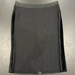 Dolce & Gabbana  Satin Velvet Midi Skirt Photo 0