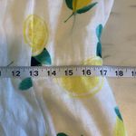 Cynthia Rowley 100% Linen Organic Lemon Knee Length Pocket Dress Size 14 Preppy Photo 8