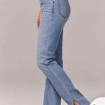 Abercrombie & Fitch  Blue High Rise Jeans Photo 0