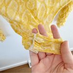 MISA Los Angeles  Sanaz Yellow Bodysuit Sz S Photo 6