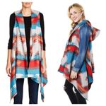 BB Dakota NWT Petunia Vest Draped Hooded S Wool Photo 4