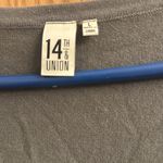 14th & Union  gray womens  cardigan sweater size large Photo 3