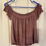 American Eagle  Outfitters | Mauve, flowy Soft & Sexy top, Size XS Photo 0