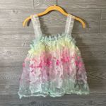 &merci Rainbow butterfly tank top &‎ merci Photo 1