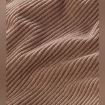 Halara  Brown High Waisted 2-in-1 A Line Mini Corduroy Casual Skirt Skort SMALL Photo 9