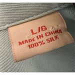 Tommy Bahama  100% Linen Light Blue Button Up Top Photo 2