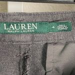 Ralph Lauren Lauren Charcoal Gray Cargo Snap Ankle Stretchy Pants Sz 4 Photo 10