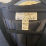 Rena Rowan Vintage  for Saville Black 100% Wool Blazer Jacket 8 Button Size 14 Photo 4