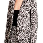 Erdem Iris Leopard Jacquard Single Breasted Blazer Size 10 NWT Photo 0