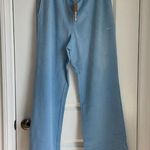 SKIMS French Terry Straight Leg Pant in Blue Bell, Size Medium Photo 4