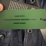 G-Star Raw NEW cropped utility jacket in luna blue coated cool indie women's med Photo 5