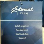 Navy Blue Sling Backpack Crossbody Bag with Multiple Zippered Compartments NWT Photo 6