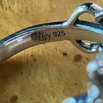 Norwegian Thulite Sterling Silver Cocktail Ring Size 8 Red Photo 5