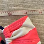 Body Glove  Blue Coral White Striped Teeny Bikini‎ Size Large Photo 5
