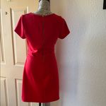 EXPRESS  Vibrant Red out stomach size 8 zipper on the back. Photo 4