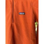 Patagonia Micro D 1/4-Zip Fleece Pullover #26278 Rock Melon Womens XS Jacket Photo 3