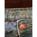 AQ Jeans Shorts Womens 13 Blue Distressed Denim Cutoff Raw Hem Ripped Size undefined Photo 2