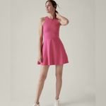 Athleta Size Medium Hot Pink Conscious Compression Racerback Activewear Dress Photo 1