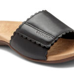 Vionic  Florence adjustable slide sandal Women black size 8 never worn outside Photo 0