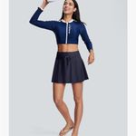 Iseegz. Women's High Waisted 15'' Swim Skirts Tummy Control Bathing Suit Skirt Bottoms Swimsuit with Liner Pockets Photo 5