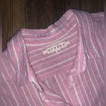 XiRENA CHAYSE TOP ROSE GOLD button down top striped spring boho contemporary Pink Size XS Photo 4
