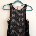 Speechless  Beaded Lace Black Party Dress Sleeveless A-Line Lined ~ Size XS Photo 2