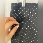 Elle  black and white polkadot women's pants size 4‎ Photo 6