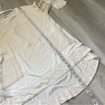 Free People Sweatshirt slouchy tunic womens Cream (medium) oversized bohemian Photo 5