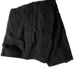 Veronica Beard Leta Eyelet Gaucho Cropped Pants in Black Size 6 Photo 4