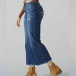 Lee Vintage Modern High Rise Wide Leg Cropped Denim Jeans Photo 1