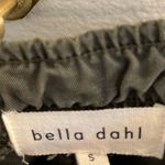 Bella Dahl  High Waisted Crosshatch Tencera Drawstring Cargo Pants Green Small Photo 3