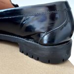J.Crew Winona Lug-Sole Penny Loafers in Black, Size 7.5 Photo 8