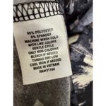 The Limited  Abstract Watercolor Long Sleeve Basic Tee Plus Size 1X Navy Black Photo 5