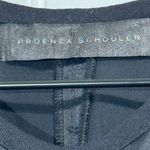 Proenza Schouler Black Silk Sleeveless Drop Waist Dress Sz 8 Minimalist Classic Photo 6