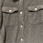 Hem & Thread  Gray Oversized Teddy Pocket Shacket size M Photo 1