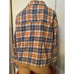 American Eagle Cropped and Slouchy Flannel S Photo 1