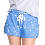 P.J. Salvage Sleep Shorts Athletic Club Pajama Bottoms in Bright Blue Sz XL NWT Photo 0