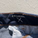 American Eagle outfitters AEO super stretch hi rise Shortie jean shorts Size 00 Photo 3