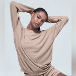 Alo Yoga  Soho Pullover in Dusty Pink Photo 0