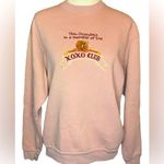 Vintage Mauve Grandma Sweatshirt Petite Large Granny Core Sweater Grandmother Pink Photo 0