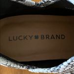 Lucky Brand Snake Print Ankle Boots Photo 5