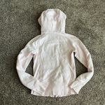 Lululemon  Scuba Hoodie Full-Zip Pink Glow Size 2 Excellent Condition Pockets Photo 4
