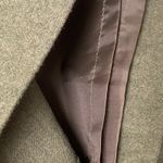 Talbots Petites Olive Green Wool Blend Zipper Pocket ALine Skirt Sz 8P Academia Photo 8