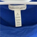 Ambiance Apparel  Crop Top blue Photo 2