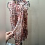 White House | Black Market NWOT Women's Sleeveless Patterned Top Photo 2